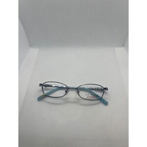 Ted Baker Eyeglasses Frames Blue Metal Women's Authentic